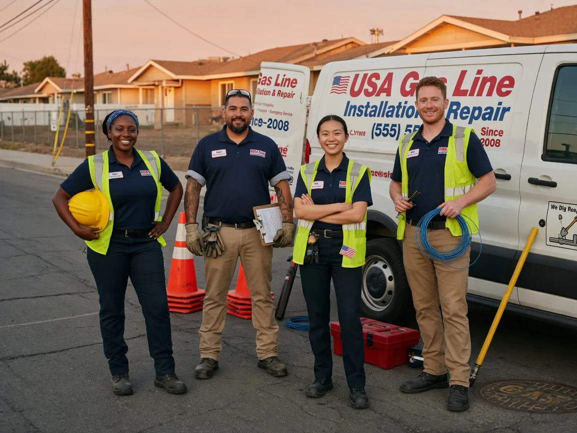 Gas Line Installation company in Pittstown, NJ